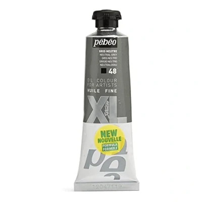 Image of Pebeo Pébéo Fine Oil XL 37 ml Grey Paint Neutral