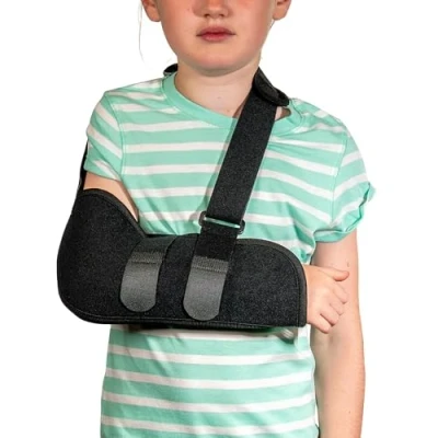 Image of Neo G Arm Sling for Kids Shoulder Injury Recovery, Pre/Post Surgery Comfort Sponge Foam Child Support Breathable Lightweight Soft Children Adjustable Left or Right
