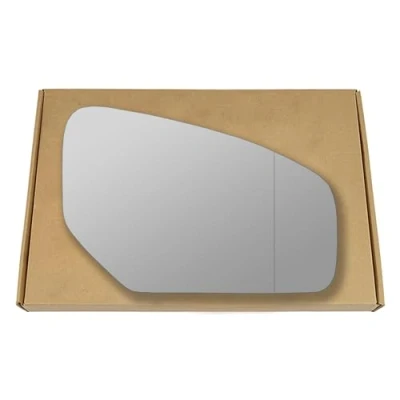 Image of Less4spares side View Replacement Wing Mirror Glass Compatible with Honda Civic IX 2012 2017 Blind Spot Right Driver off RHS O/S