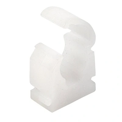 Image of Talon Plumbing Pipe Clips for 15mm and 22mm Copper or Plastic (25, Single Pipe)