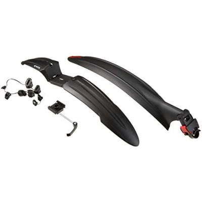 Image of Point Polisport Kit Cross Country Evo Mudguard Set Black One Size