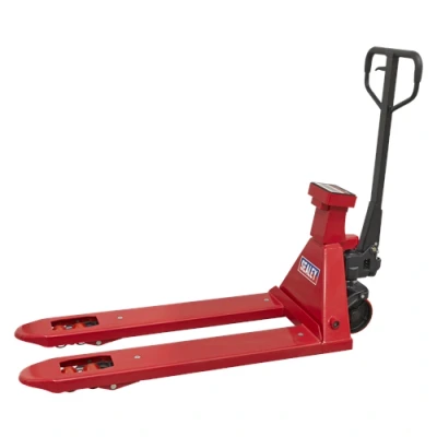 Image of Sealey Pallet Truck with Scales 2000kg Capacity 1150 x 555mm