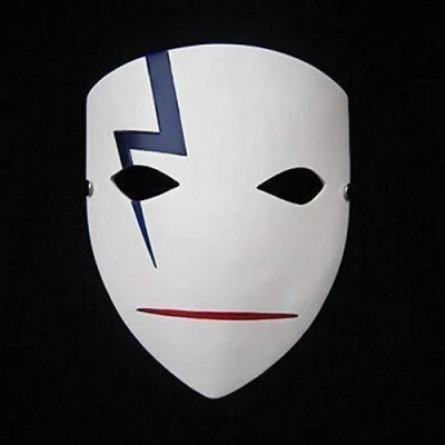 Image of Creative Designs Darker Than Black Mask Solid Resin Halloween Cosplay Fancy Dress Costume By The Rubber Plantation tm