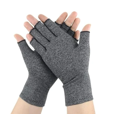 Image of INF Arthritis Gloves, Compression Gloves Anti, Provide Arthritic Joint Pain Relief Symptoms (Gray, M)