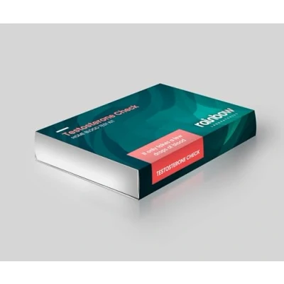Image of Testosterone Level Test for Energy, Mood, and Sexual Health Monitoring by Rainbow Laboratories Hormone Balance Assessment Kit Doctor Interpreted Results with SmartReports(r)