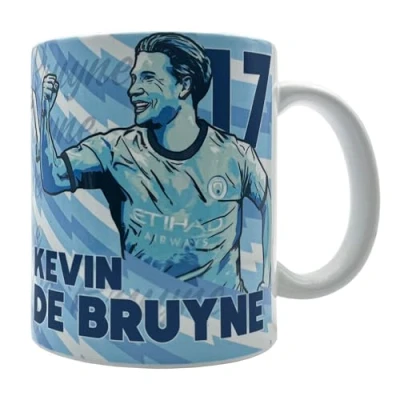 Image of fan originals Manchester Football Legends of City Kevin De Bruyne Ceramic Mug