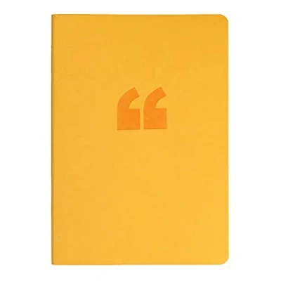Image of Collins ED15R45 A5 Edge Notebook, Yellow