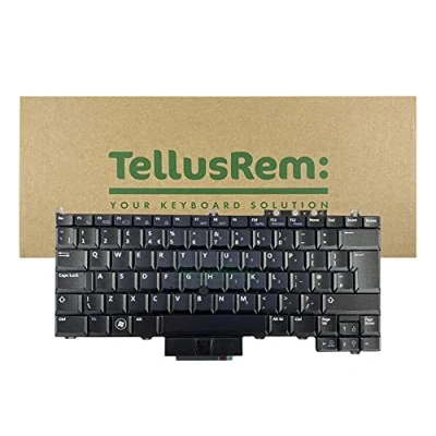 Image of TellusRem replacement UK non backlit keyboard for Dell Latitude E4300, E4310, E4200