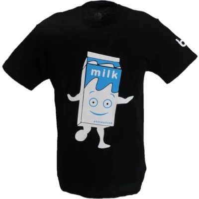 Image of Mazeys Mens Official Blur T Shirts (UK, Alpha, M, Regular, Milky)