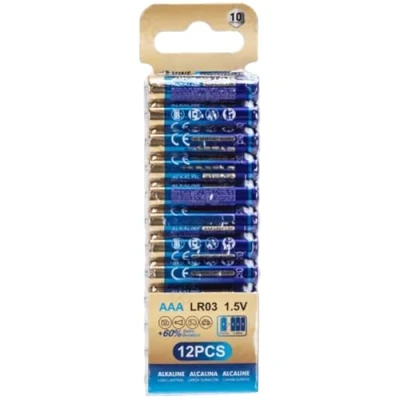 Image of 12pcs LR03 1.5V Alkaline Battery