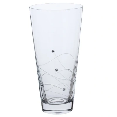 Image of Dartington Crystal VA2665 Small Conical Vase Glitz