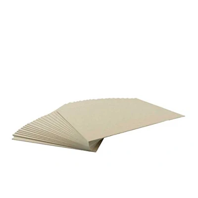 Image of House of Card &amp; Paper Grey Kraft Board 1500micron 945gsm A4 Size 50 Sheets per Pack, HCP473