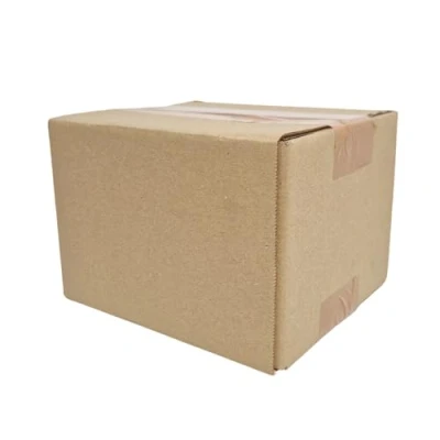 Image of W. E. Roberts Brown Single Wall Cardboard Boxes 6&quot; x 5&quot; 4&quot; / 15.2cm 12.7cm 10.2cm Durable Parcel Box and Packing Box, Small Shipping boxes, Perfect Gift for (Pack of 50)