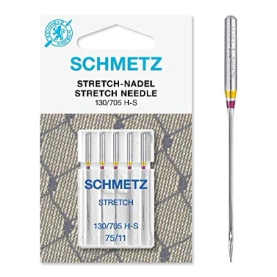 Image of Sewing Machine Needles Schmetz Stretch, Size: 75/11, Single Packet