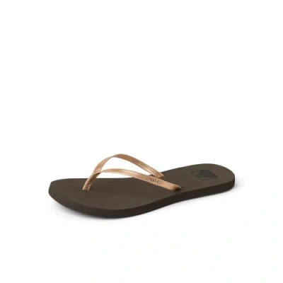 Image of Reef Women&#039;s Bliss Nights Flip Flop, Rose Gold,8 UK (41 EU)