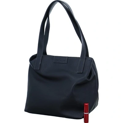 Image of TOM TAILOR Women&#039;s Miri Zip Shopper, Black, 43x19x28