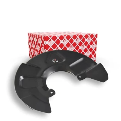 Image of 7E0615312B Brake Disc Back Plate FEBI BILSTEIN 171563 Front Axle Right VOLKSWAGEN: Transporter 5, 5 Bus,