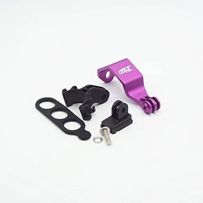 Image of Trigo Bike Headlight Mount For Brompton Cateye Gopro Action Camera Holder PURPLE