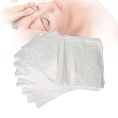 Image of DZTBX Disposable Sauna Sheeting Blanket Liners for Body Wrap Plastic Bag Covers Inside Far Infrared Accessories Beauty Salon Spa Room Therapy Home Use 50 Pack