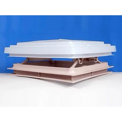 Image of Roof Vent Sky Light Caravan Motorhome 280 x 280mm Flynet Beige MPK Rooflight