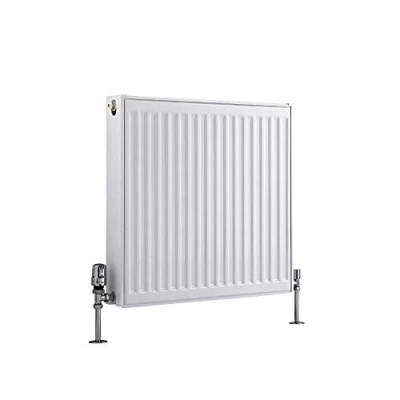 Image of Milano Compact White Type 22 Horizontal Double Panel Convector Radiator 600mm x