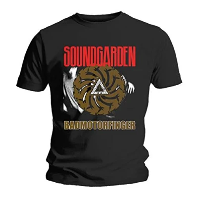 Image of Soundgarden Badmotorfinger V.2 Official Tee T Shirt Mens Unisex (Small) Black