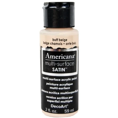 Image of Deco Art Acrylics Multi Purpose Paint, Buff Beige Satin, 59 ml (Pack of 1)