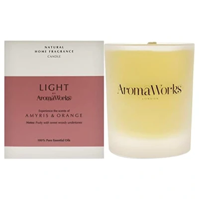 Image of AromaWorks Amyris and Orange Candle 30cl