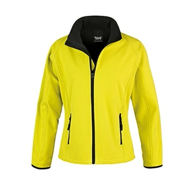 Image of Result Women&#039;s R231F Printable Softshell Jacket Black/Black, 2X Large/Size 18