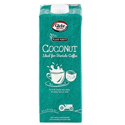 Image of Glebe Farm, Gluten Free Coconut Milk Barista Sweetened, Vegan, Dairy Free, Healthy Drink 12 X 1L