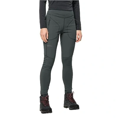 Image of Jack Wolfskin Salmaser Hiking Pants Slate Green XXL