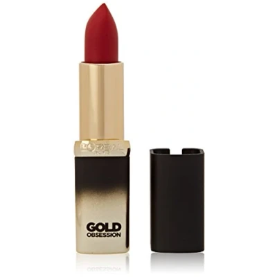 Image of L&#039;Oréal Paris Make Up Designer Color Riche Gold Obsession Lipstick 41 Ruby