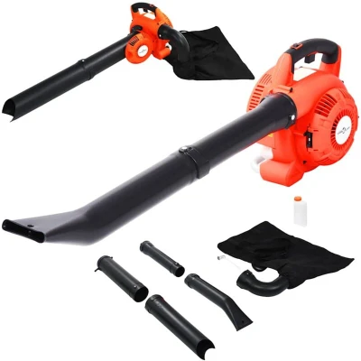 Image of vidaXL 3 in 1 Petrol Leaf Blower 26 cc Orange