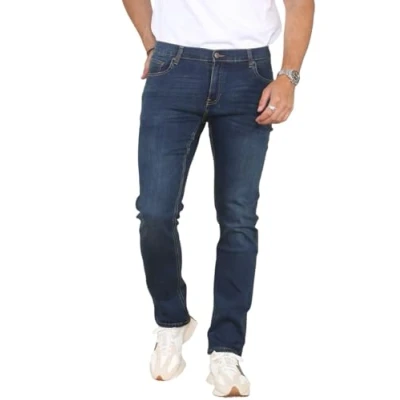 Image of MYT Mens Straight Leg Jeans Regular Fit Denim Pants Trousers DSW 36W x 32L
