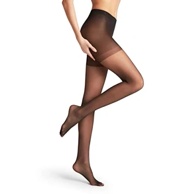 Image of FALKE Women&#039;s Shaping Panty 20 DEN W TI Sheer Shaper Effect 1 Pair Tights, Black (Black 3009), M