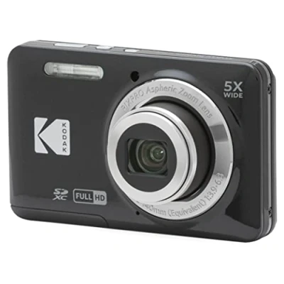 Image of Kodak PIXPRO FZ55 16MP 5x Zoom Compact Camera Black