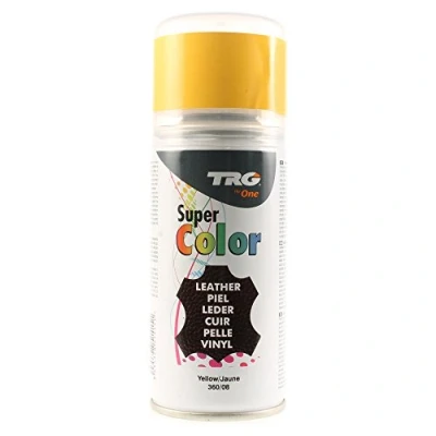 Image of TRG The One Super Color, Spray Dye for Leather Shoes, 360 Yellow, 150 ml