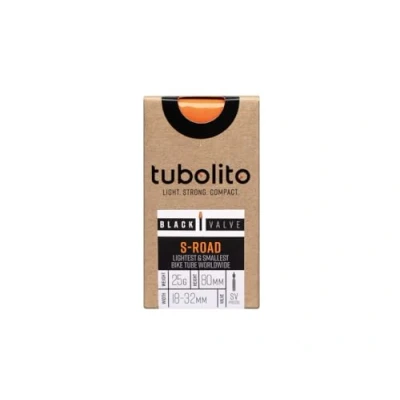 Image of Tubolito S Tubo Road 700x18 32mm 80mm Presta Black Valve