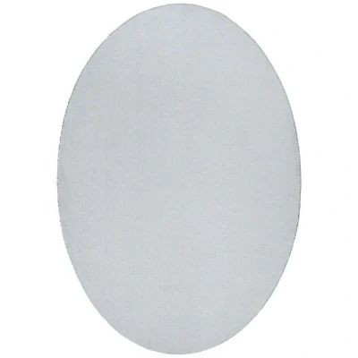 Image of vidaXL Rug &quot;HUARTE&quot; Grey 120x170 cm Oval