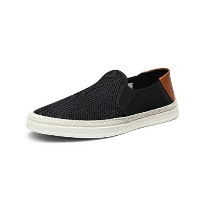 Image of Bruno Marc Men&#039;s Loafers Slip on Espadrilles Comfortable Casual Shoes for Men,Size 8.5,Black,SBFS2301M E
