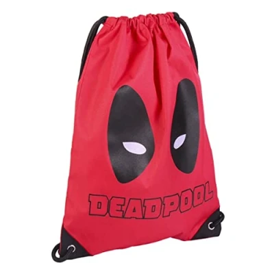 Image of CERDÁ LIFE&#039;S LITTLE MOMENTS Unisex Kid&#039;s Deadpool Children&#039;s String Backpack Bag Official Marvel License, red, Normal