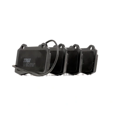 Image of 1ML698151 Brake pad set TRW GDB1644 incl. wear warning contact SEAT: Leon I Hatchback