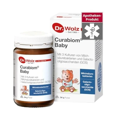 Image of Curabiom Baby by Dr. Wolz, Specially for Babies and Pregnant Women, with Lactic Acid Bacteria GOS, 54 g, 201