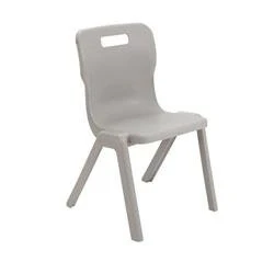Image of Titan One Piece Chair Size 5 430mm Seat Height Grey T5 GR