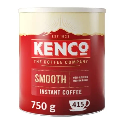 Image of Kenco Smooth Instant Coffee 1 x 750g Tin