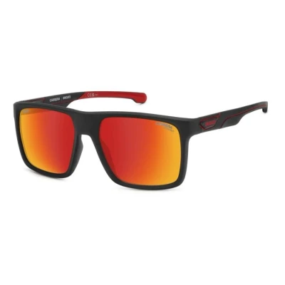 Image of Carrera Ducati Man CARDUC 049/S 003/UZ Sunglasses Polyamide Black Red Squared Normal Multilayer