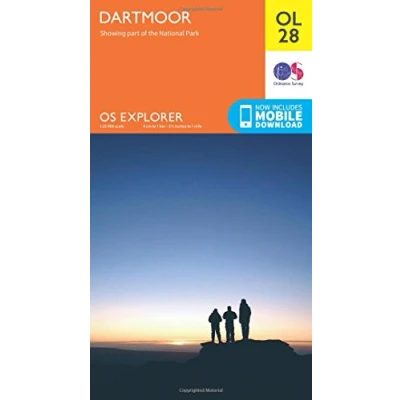 Image of Explorer OL28 Dartmoor Map With Digital Version