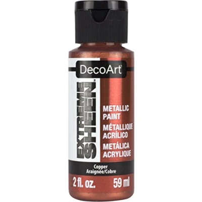 Image of DecoArt Americana Extreme Sheen Jar of Paint, Acrylic, Copper, 59 ml (Pack 1)