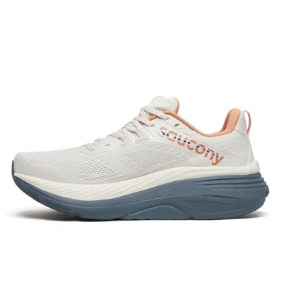 Image of Saucony Men&#039;s Hurricane 24 Sneaker, Vanilla/Dusk, 10
