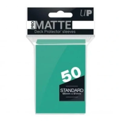 Image of Ultra Pro SLEEVES Matte D12 Card Game (Aqua)